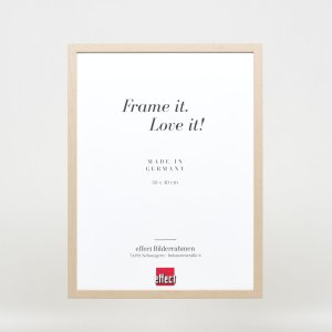 Efektný drevený rám profil 35 svetlohnedý 10x10 cm akrylové sklo