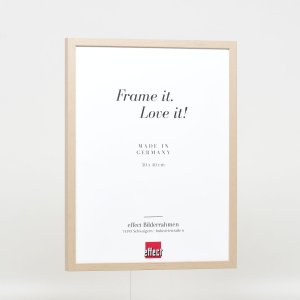 Efektný drevený rám profil 35 svetlohnedý 10x10 cm akrylové sklo