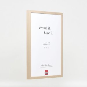 Efektný drevený rám profil 35 svetlohnedý 10x10 cm akrylové sklo