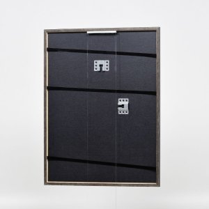 Efekt drevený rám profil 23 modrý 10x10 cm múzejné sklo