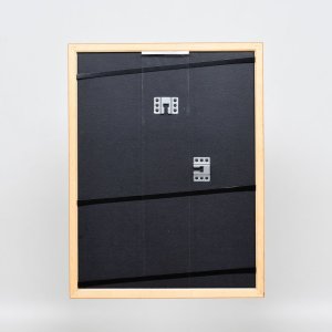 Efektný drevený rám profil 89 losos 10x10 cm múzejné sklo