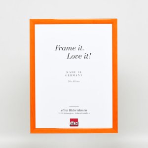 Efektný drevený rám profil 89 losos 10x10 cm múzejné sklo