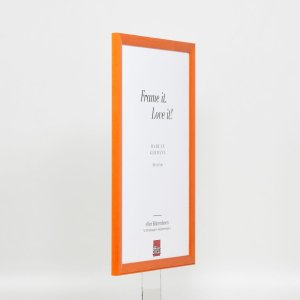 Efektný drevený rám profil 89 losos 10x10 cm múzejné sklo