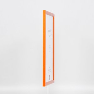 Efektný drevený rám profil 89 losos 10x10 cm múzejné sklo