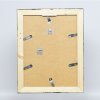 Efektný rám na obrazy z masívneho dreva 2240 čierny 10x10 cm normálne sklo