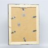 Efektný rám na obrazy z masívneho dreva 2240 čierny 10x10 cm normálne sklo