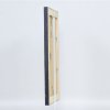 Efektný rám na obrazy z masívneho dreva 2240 čierny 10x10 cm normálne sklo