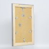 Efektný rám na obrazy z masívneho dreva 2240 sivý 10x10 cm akrylové sklo
