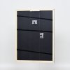 Efektný drevený rám profil 32 sivomodrý 10x15 cm normálne sklo