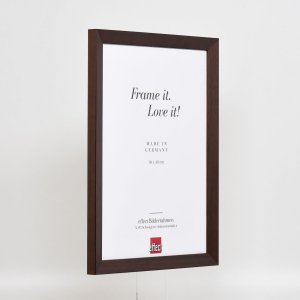 Efektný drevený rám Top N palisander 10x15 cm antireflexné sklo