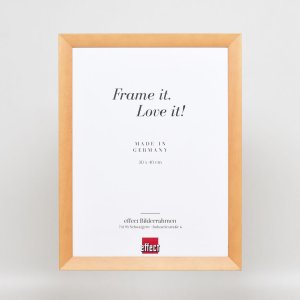 Efektný drevený rám Top N breza 10x15 cm antireflexné sklo