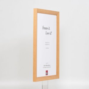 Efektný drevený rám Top N breza 10x15 cm antireflexné sklo