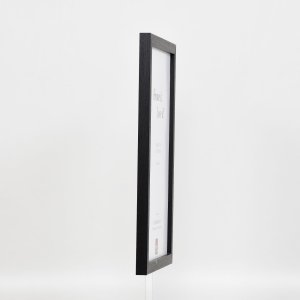 Efektný drevený rám profil 33 čierny 10x15 cm akrylové sklo