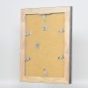 Efektný rám z masívneho dreva profil 28 strieborný 10x15 cm antireflexné sklo