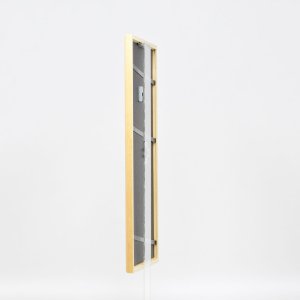 Efektný rám z masívneho dreva profil 20 biely 10,5x14,8 cm normálne sklo