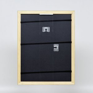 Efektný drevený rám profil 21 zelený 10,5x14,8 cm normálne sklo