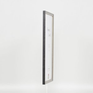 Efektný rámový profil z masívneho dreva 25 sivý 10,5x14,8 cm akrylové sklo