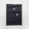 Efektný rámový profil z masívneho dreva 25 sivý 10,5x14,8 cm akrylové sklo