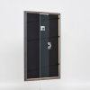 Efektný rámový profil z masívneho dreva 25 sivý 10,5x14,8 cm akrylové sklo