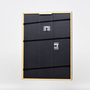 Efektný drevený rám profil 23 svetlohnedý 10,5x14,8 cm múzejné sklo