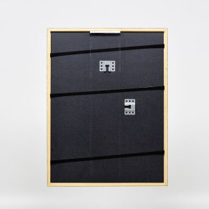 Efektný drevený rám profil 23 svetlohnedý 10,5x14,8 cm múzejné sklo