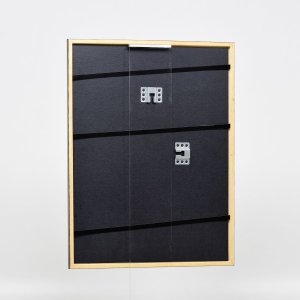 Efektný drevený rám profil 23 svetlohnedý 10,5x14,8 cm múzejné sklo