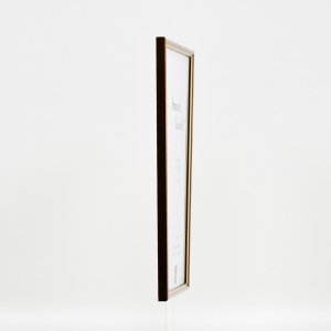 Efektný drevený rám profil 23 svetlohnedý 10,5x14,8 cm múzejné sklo