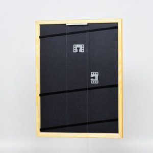 Efektný drevený rám profil 89 svetlohnedý 10,5x14,8 cm antireflexné sklo