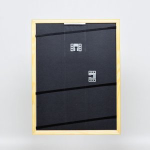 Efektný drevený rám profil 89 svetlohnedý 10,5x14,8 cm antireflexné sklo