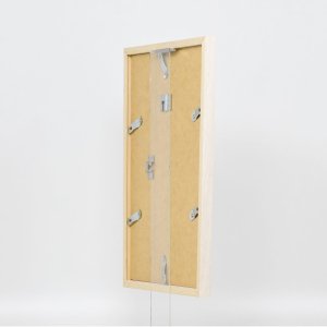 Efektný drevený rám profil 33 biely 10,5x14,8 cm akrylové sklo