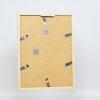 Efektný drevený rám profil 33 biely 10,5x14,8 cm akrylové sklo