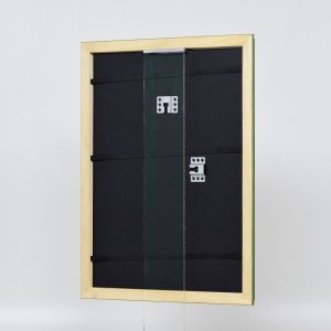 Efektný drevený rám profil 21 zelený 10,5x14,8 cm múzejné sklo