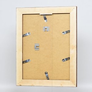 Efektný drevený rám 2400 hnedý 10,5x14,8 cm antireflexné sklo