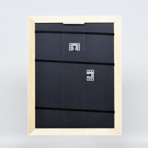 Efekt drevený barokový rám profil 37 biely 10,5x14,8 cm akrylové sklo