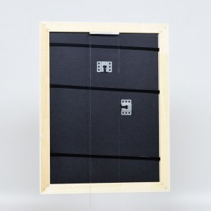 Efekt drevený barokový rám profil 37 biely 10,5x14,8 cm akrylové sklo