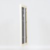 Efekt drevený barokový rám profil 37 biely 10,5x14,8 cm akrylové sklo