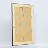 Efektný rám na obrazy z masívneho dreva 2240 čierny 10,5x14,8 cm akrylové sklo