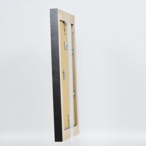 Efektný rám z masívneho dreva profil 28 zlatý 10,5x14,8 cm číre sklo