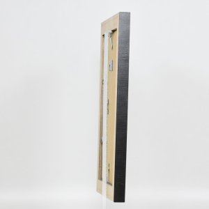 Efektný rám z masívneho dreva profil 28 zlatý 10,5x14,8 cm číre sklo