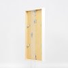 Efektný drevený rám profil 35 biely 13x13 cm akrylové sklo