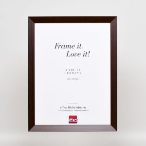 Efekt drevený rám Top N palisander 13x13 cm normálne sklo