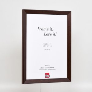 Efekt drevený rám Top N palisander 13x13 cm normálne sklo