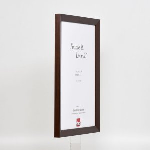 Efekt drevený rám Top N palisander 13x13 cm normálne sklo