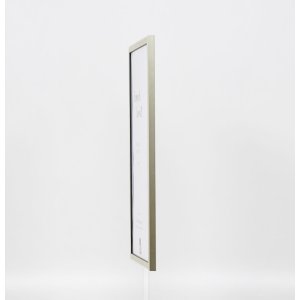 Efekt rám z masívneho dreva profil 29 strieborný 13x13 cm múzejné sklo