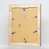 Efektný rám z masívneho dreva profil 28 strieborný 13x13 cm akrylové sklo