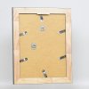 Efektný rám z masívneho dreva profil 28 strieborný 13x13 cm akrylové sklo