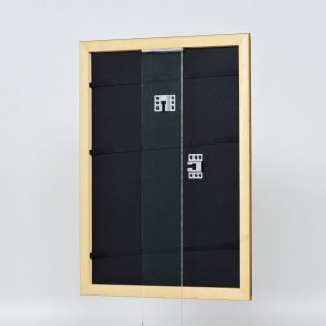 Efekt drevený rám profil 21 orech hnedý 13x18 cm antireflexné sklo