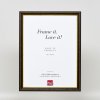 Efekt drevený rám profil 21 orech hnedý 13x18 cm antireflexné sklo
