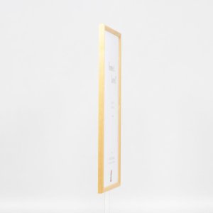 Efekt rám z masívneho dreva profil 20 čierny 14,8x21 cm normálne sklo