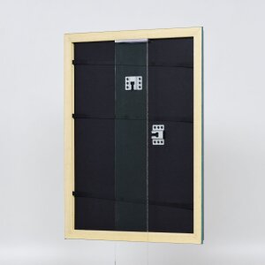 Efekt drevený rám profil 21 modrý 14,8x21 cm normálne sklo